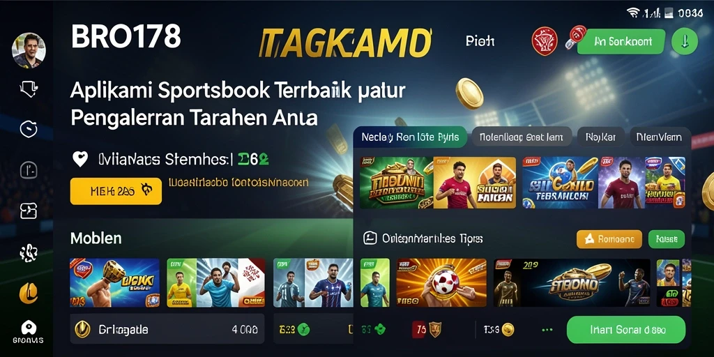 Tampilan menarik dari gameplay Sportsbook BRO178