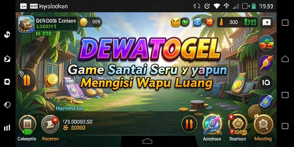 Tangkapan layar gameplay DEWATOGEL yang menarik dan seru.