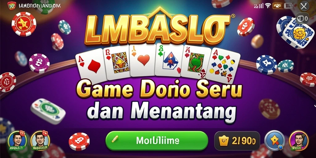 Tampilan gameplay menegangkan dalam LMBASLOT, penuh strategi dan keseruan.