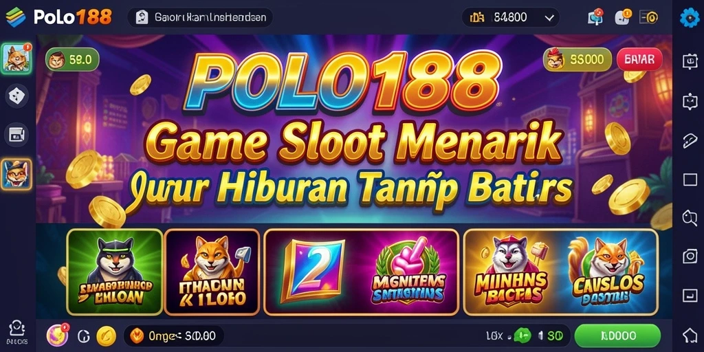 Tampilan menarik gameplay Slot POLO188 yang memukau.