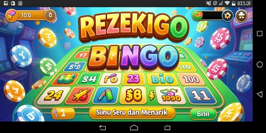 Tampilan gameplay REZEKIGO yang seru dan interaktif.