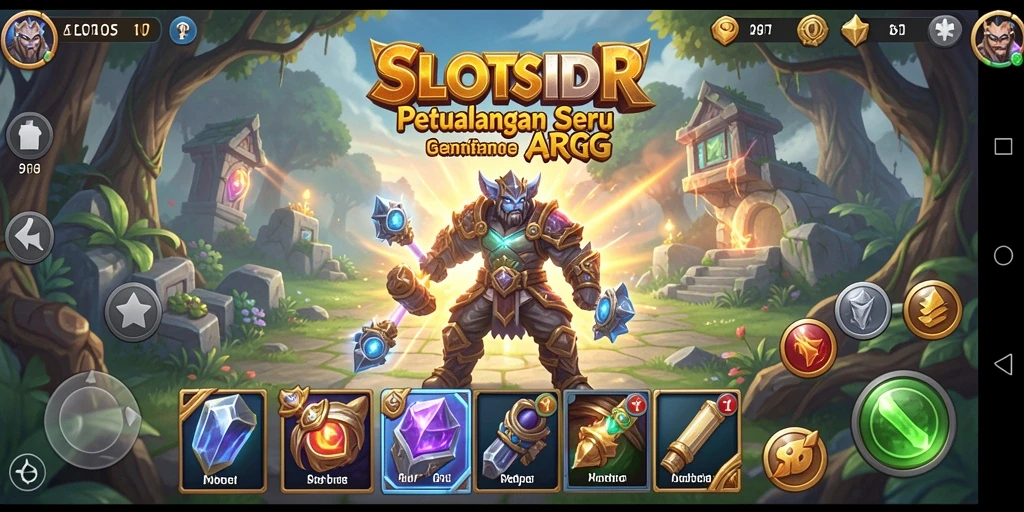 Tangkapan layar menampilkan aksi mendebarkan di SLOTSIDR.