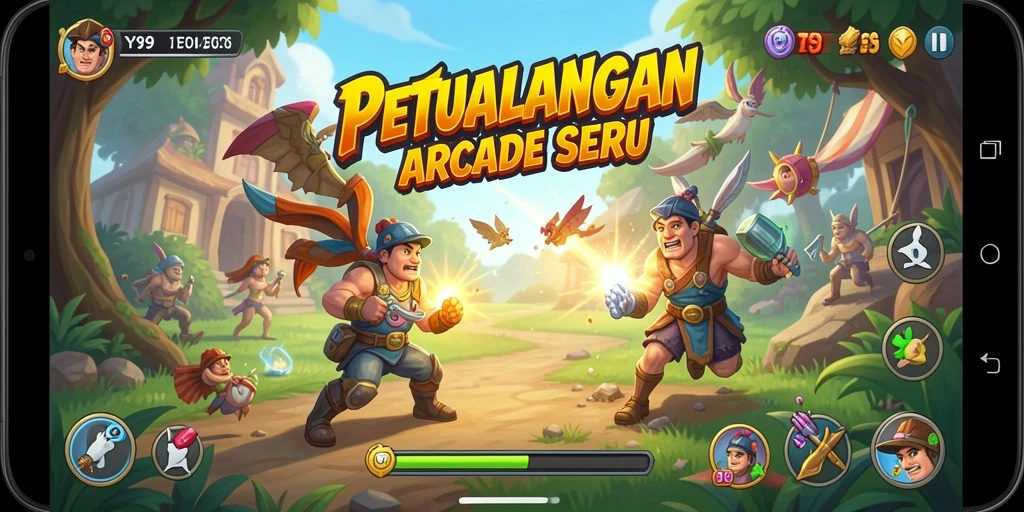 Tampilan gameplay Y89 yang penuh aksi dan tantangan menarik.